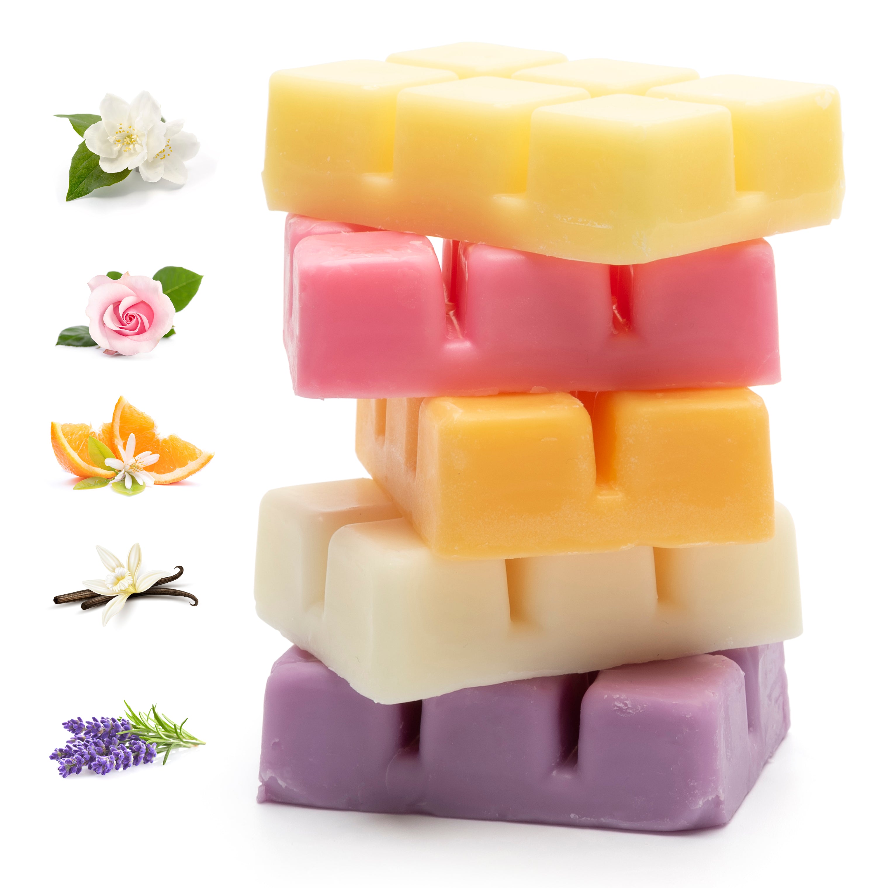 Scented Soy Wax Melts - Pack of 5 Fragrances