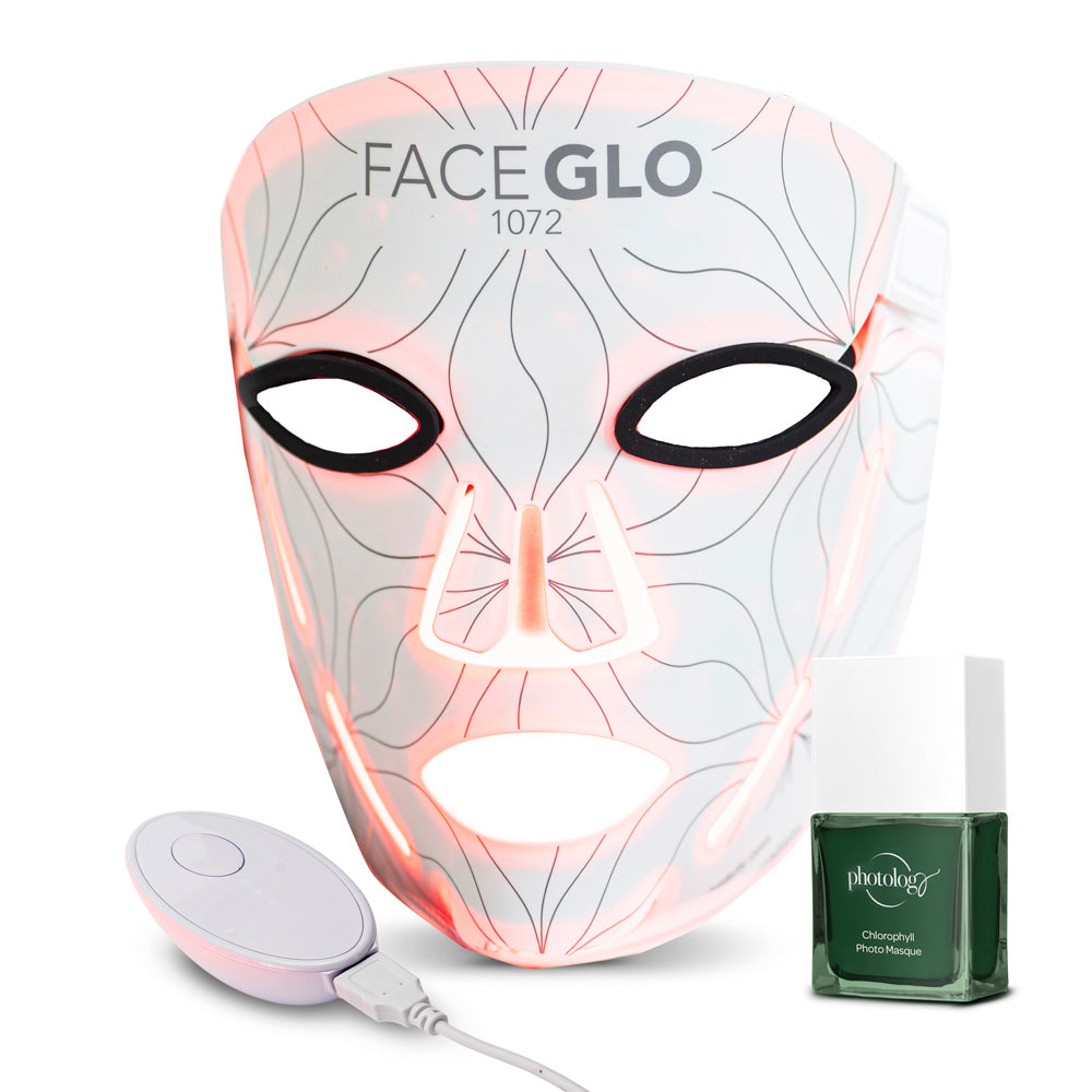 FaceGLO with Photology Chlorophyll Light Masque
