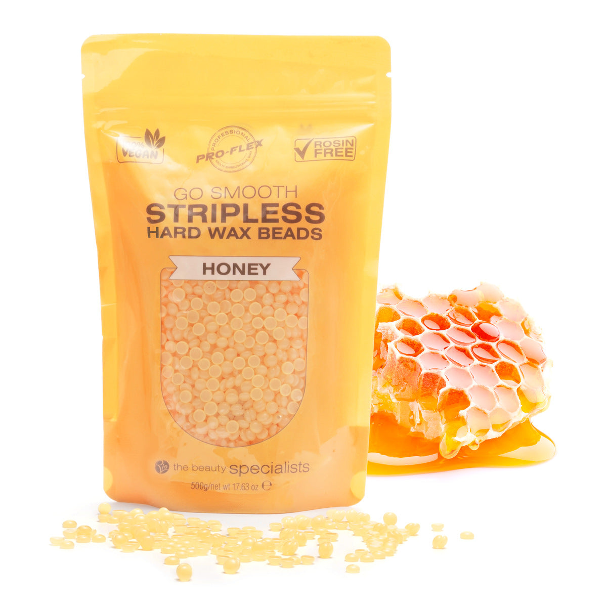 Honey Go Smooth Stripless Hard Wax Beads  (750g)