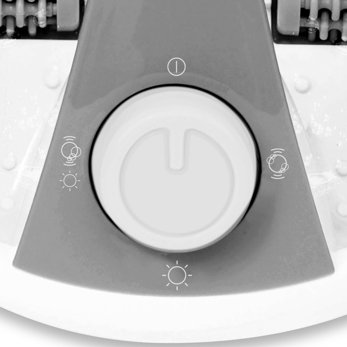 Rio Deluxe Foot Spa Bath and Massager Control Dial