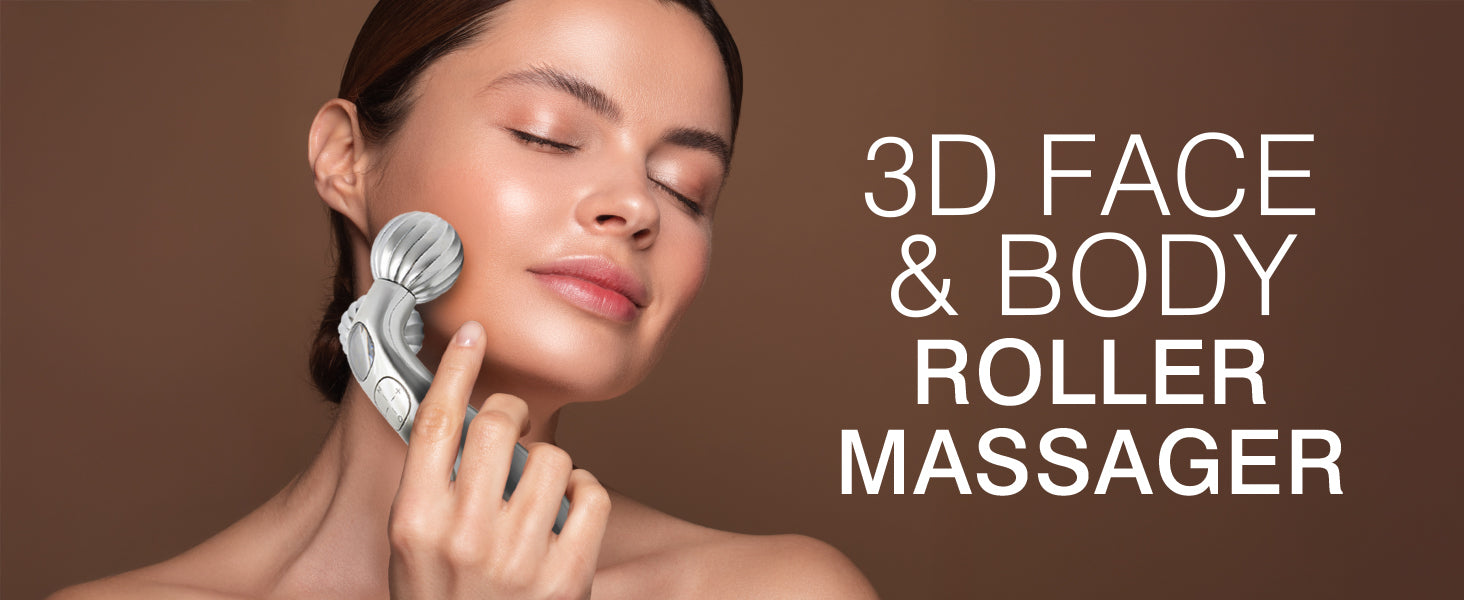Massage roller voor gezicht en lichaam