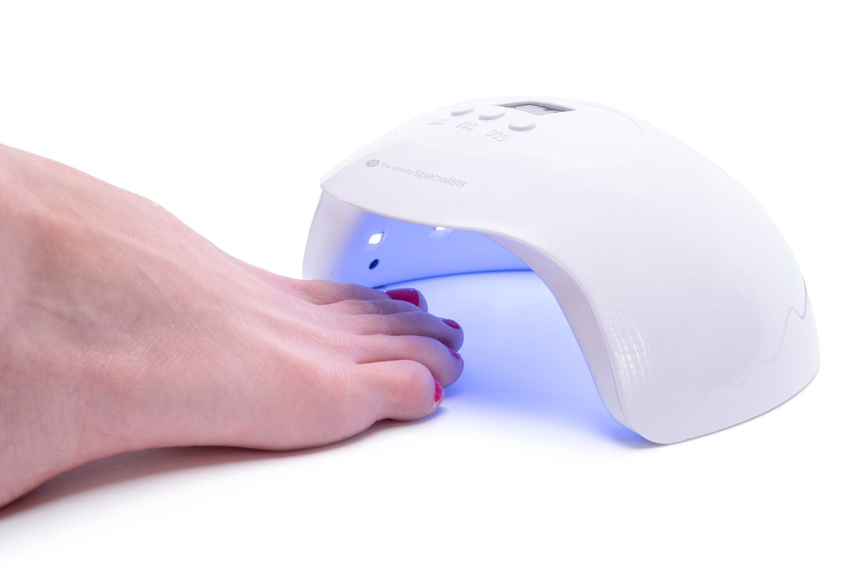 Foot under UV Nail lamp 36w with dual LED with UV light curing gel manicure